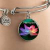 Lotus Bracelet - Namaste Bracelet - Meditation Bracelet - Yoga Bracelet - Yoga Jewelry - Yoga Gifts Gallery
