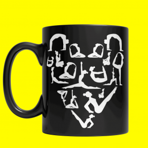 Yoga Heart Mug – Yoga Mug - Yoga Heart Coffee Mug - Yoga Coffee Mug - Gifts For Yoga Lovers - Yoga Gifts Gallery