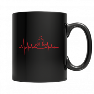 Yoga Heartbeat Mug – Yoga Heartbeat Coffee Mug – Yoga Heart Mug – Yoga Mug – Yoga Coffee Mug – Yoga Gifts Gallery